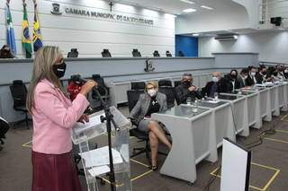 Audiência Pública na Câmara Municipal nesta segunda-feira (Foto: Divulgação/Câmara de Vereadores)
