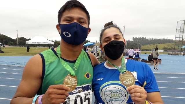 Dupla de MS fatura duas medalhas de ouro no Brasileiro de Atletismo