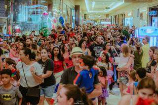 Carnaval 2019, festa que reuniu famílias inteiras antes da pandemia. (Foto: Arquivo Shopping Norte Sul PLaza)