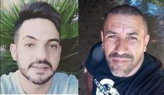 Leandro, à esquerda, e Agnaldo, à direita, tiveram prisões temporárias por assassinato renovadas em mais 30 dias. (Foto: Reprodução das redes sociais)