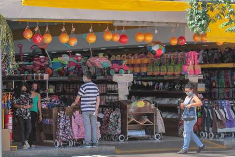 Comércio em Campo Grande está autorizado a abrir durante Corpus Christi
