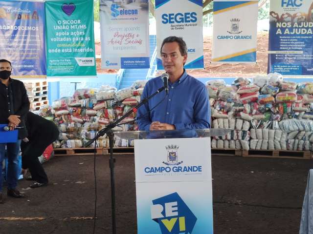 Prefeitura arrecada 36 mil quilos de alimentos em a&ccedil;&atilde;o solid&aacute;ria