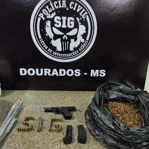 Advogado &eacute; preso com arma furtada e droga ap&oacute;s atirar em ciclista no tr&acirc;nsito