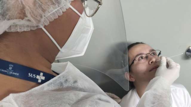  Na pr&oacute;xima semana, postos de sa&uacute;de far&atilde;o teste de covid por demanda espont&acirc;nea