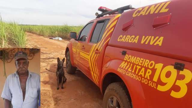 Ap&oacute;s 2 dias sem not&iacute;cias, idoso &eacute; encontrado morto em canavial