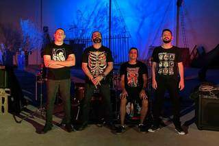A banda douradense de heavy metal MISBEHAVIOUR, acaba de lançar um DVD ao vivo, o “Live in Pandemic (Foto: Divulgação)