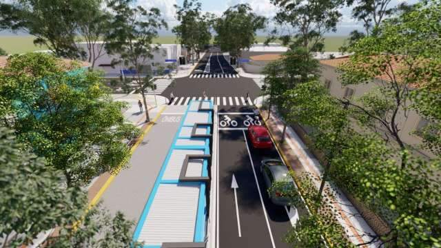 Prefeitura licita obra para instala&ccedil;&atilde;o de corredor de &ocirc;nibus na Cal&oacute;geras