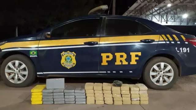 M&atilde;e e filho s&atilde;o presos pela Pol&iacute;cia Rodovi&aacute;ria com R$ 7 milh&otilde;es em coca&iacute;na