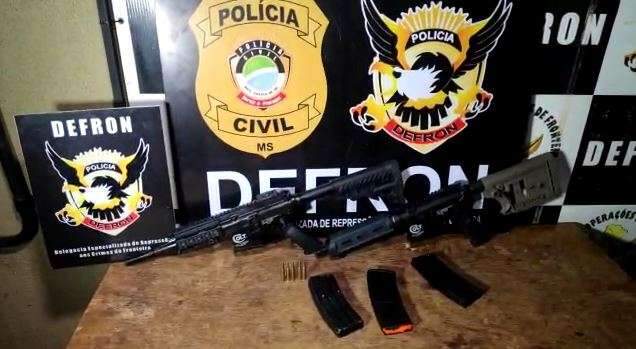 Enviados pelo PCC, fuzis de R$ 30 mil seriam entregues em SP