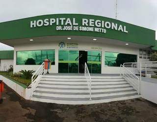 Principal unidade hospitalar de Ponta Porã, Regional está com leitos de UTI cheios e na capacidade máxima (Foto: Arquivo)