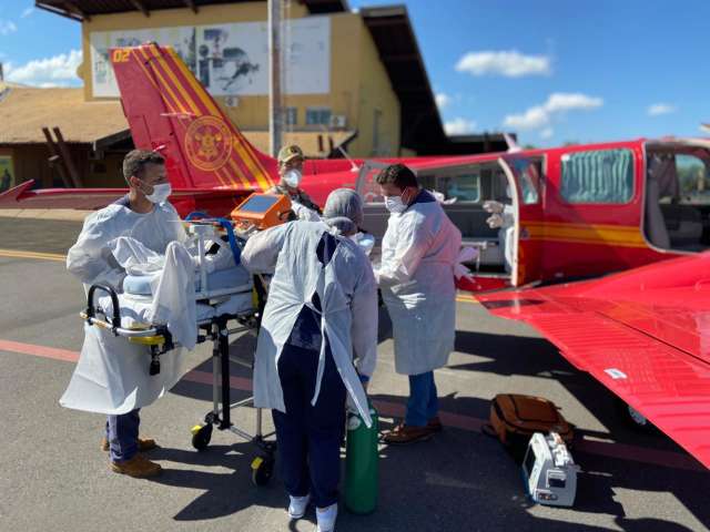 Mais 19 pacientes s&atilde;o transferidos para UTIs em Rond&ocirc;nia e Esp&iacute;rito Santo