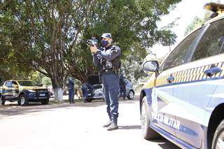 Policiais Militares Rodoviários Estaduais farão fiscalização das estradas. (Foto: Divulgação | Sejusp)