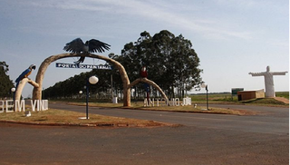 Entrada de Antônio João, município com pouco mais de 8 mil habitantes (Foto: divulgação)