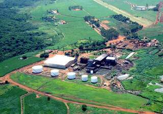 Usina Santa Olinda, em Sidrolândia, teria sido beneficiada com redução das autuações, segundo denúncia do MP (Foto/Divulgação)
