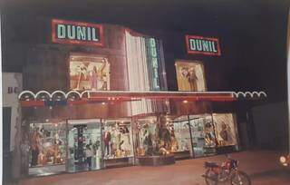 Fachada da Dunil da 7 de Setembro nos anos 90 (Foto: Arquivo Pessoal)