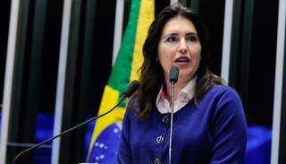 Maioria apoia Simone Tebet para a liderança da bancada de MS (Foto: Divulgação/Senado Federal)