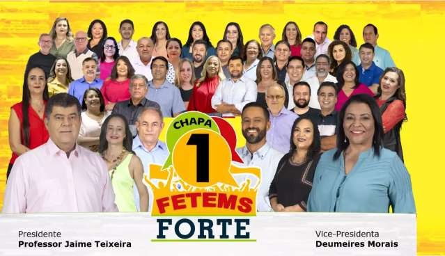 Com chapa &uacute;nica, Fetems realiza elei&ccedil;&atilde;o virtual dia 15 de junho