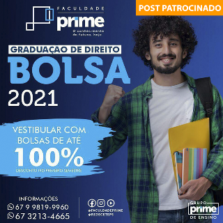 Faculdade Prime tem bolsa de até 100% para quem quer cursar Direito
