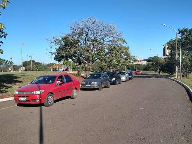 No Ayrton Senna, p&uacute;blico confunde data de vacina e sai revoltado de drive 