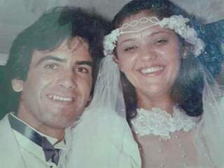 Sebastião e Rosana se casaram em fevereiro de 1988, e continuaram trocando cartas. (Foto: Arquivo Pessoal)