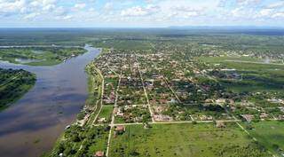 Porto Murtinhos às margens do Rio Paraguai (Foto: Edemir Rodrigues)