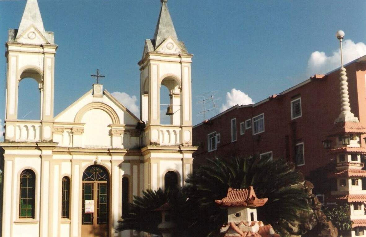 Igreja Santo Antônio, monumento arquitetônico de Três Lagoas (Foto: Divulgação)