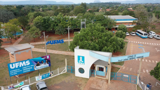 Campus da UFMS em Aquidauana onde nasceu a ideia. (Foto: Divulgação) 