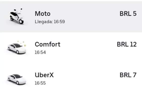 Vale a pena? aplicativo de moto da Uber come&ccedil;a a funcionar na Capital