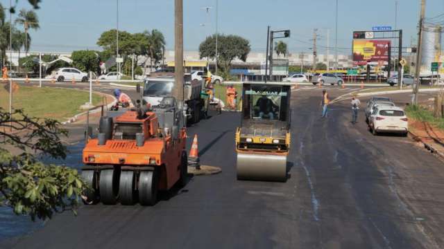 Recapeamento da Avenida Capibaribe deve terminar at&eacute; quinta-feira 