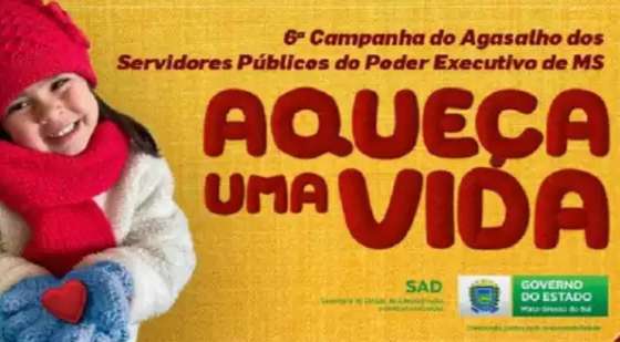 Campanha do agasalho recebe doa&ccedil;&otilde;es at&eacute; dia 18 em &oacute;rg&atilde;os estaduais