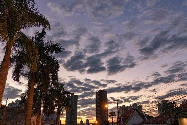 Quarta tem aumento de nuvens, mas tempo segue firme em MS