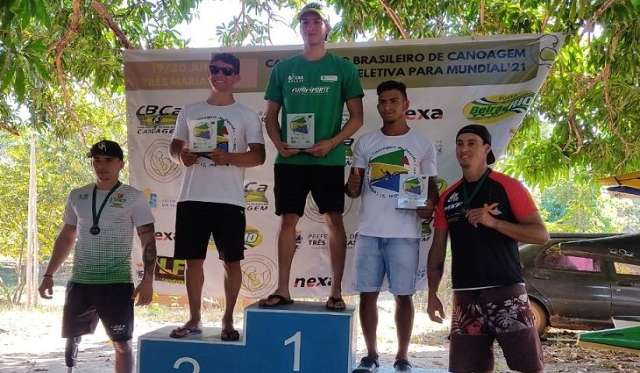 MS conquista 6 medalhas no brasileiro e garante vagas no mundial de Canoagem