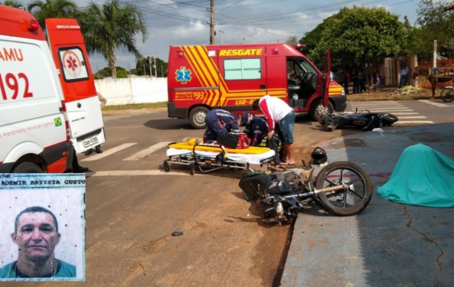 Homem morre após capacete cair em acidente entre motocicletas