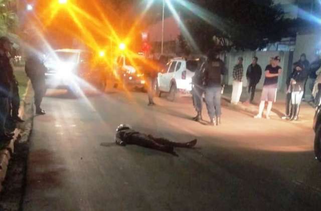 Assaltante morto por policial era suspeito de roubar caminhonete