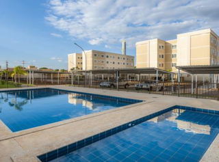 Na Capital, apartamento com dois quartos no Residencial Oliveira, custa R$ 180 mil (Foto: Reprodução/Feirão Digital Caixa)