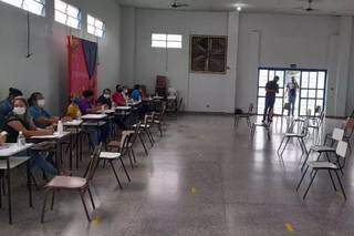 Centro de vacinação de Miranda está vazio e prefeitura apela para jovens se vacinarem (Foto: Divulgação)