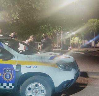 Guardas percorreram ruas da Capital mandando pessoas voltarem para casa, durante toque de recolher, das 21 às 5h (Foto: Divulgação/Guarda Civil Metropolitana)