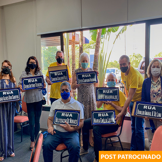 Alguns dos homenageados - Foto Divulgação