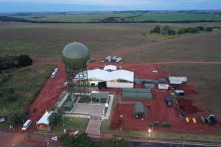 Radar que será inaugurado pelo presidente. (Foto: Divulgação)