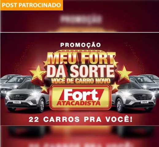 “Meu Fort dá Sorte” sorteia 22 carros na maior ação do Fort Atacadista