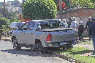 Hilux colide com &ocirc;nibus em cruzamento recordista de acidentes