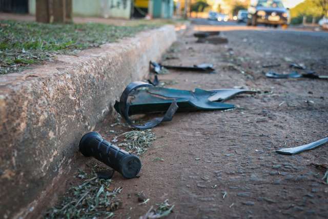 Motociclista morre ao ser atingido por motorista embriagado na Ernesto Geisel