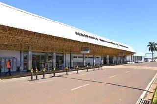 Flagrante foi no Aeroporto Internacional de Campo Grande (Foto: Paulo Francis/Arquivo) 