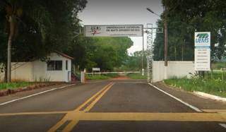 Campus da Uems no município de Aquidauana (Foto: Divulgação)
