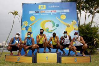 Atleta de MS fatura etapa do Brasileiro Challenger de v&ocirc;lei de praia