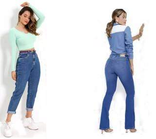 São 300 modelos só de jeans, em diferentes cortes e modelagens. (Foto: Divulgação)