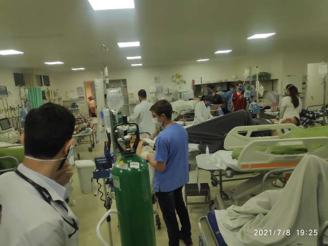 Superlotada, Santa Casa n&atilde;o tem como receber pacientes nas pr&oacute;ximas 12h