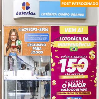 Lotofácil é xodó dos apostadores e também a modalidade queridinha dos clientes Lotérica Campo Grande. (Foto: Henrique Kawaminami)
