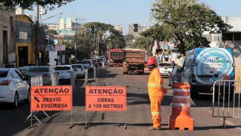 Trechos da Rui Barbosa e 26 de Agosto serão interditados para obras na segunda