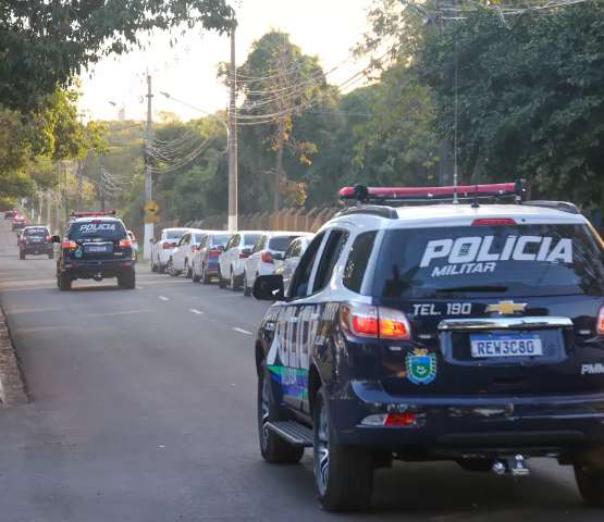 Frota da PM &eacute; triplicada em Campo Grande e ganha viaturas &quot;semi blindadas&quot;